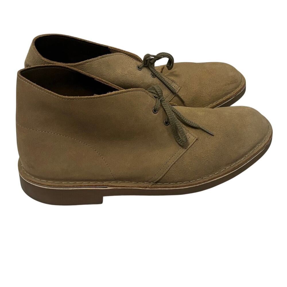 Clarks Desert Boot Tan Suede Chukka Boots Men’s Size 12 Classic Casual